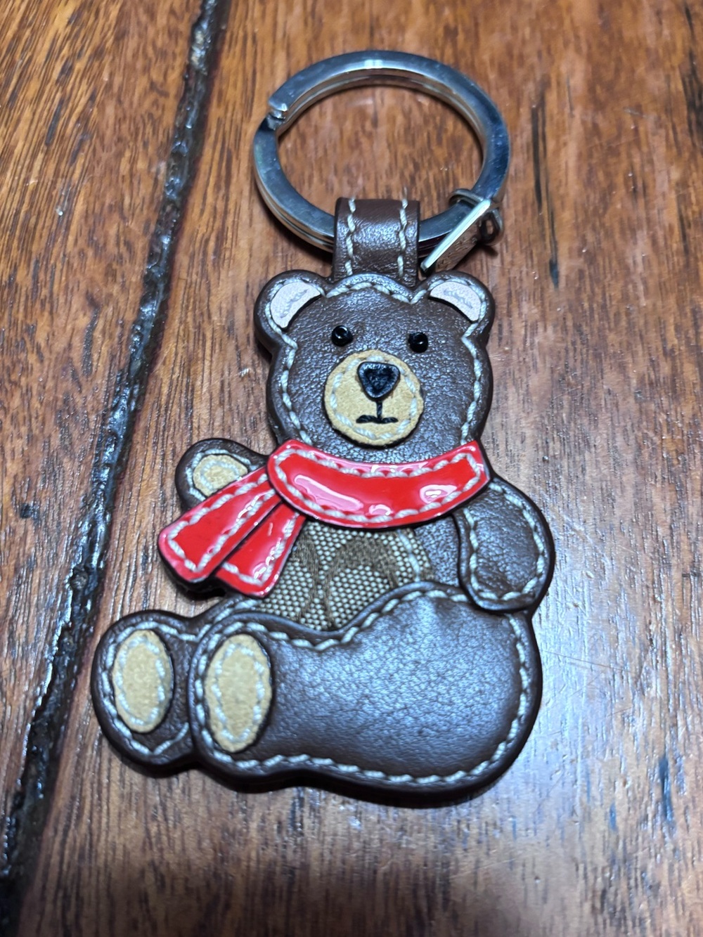 Bear coach keychain